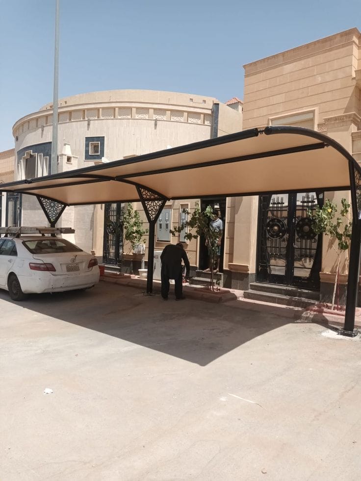 مظلات كابولي بالرياض حديثة للسيارات والفلل بأفضل التصاميم